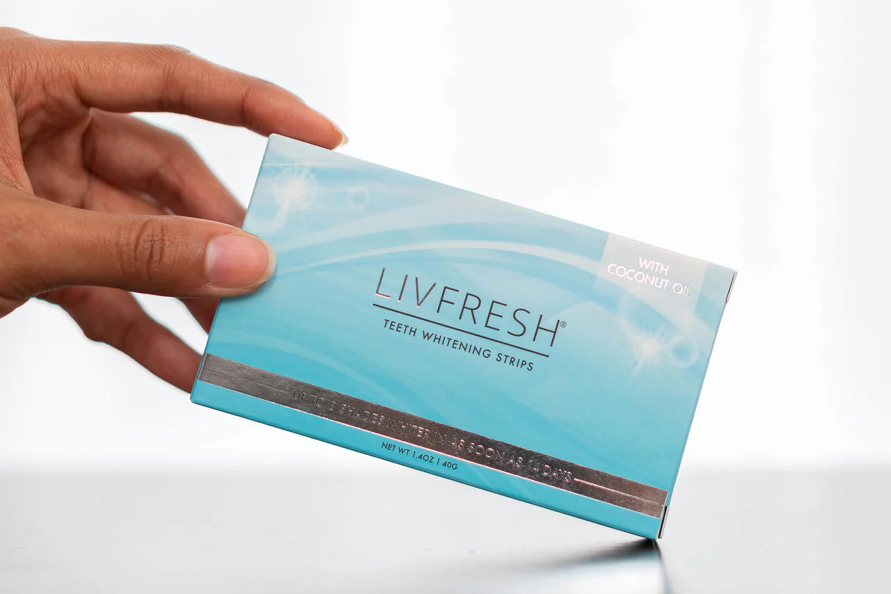 LIVFRESH Coconut Whitening Strips - 5 Pack - Image 4